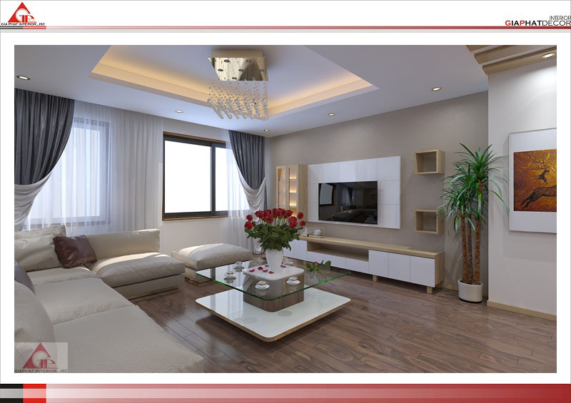 Nội thất nhà phố: Phòng khách Nội thất nhà phố: Phòng khách